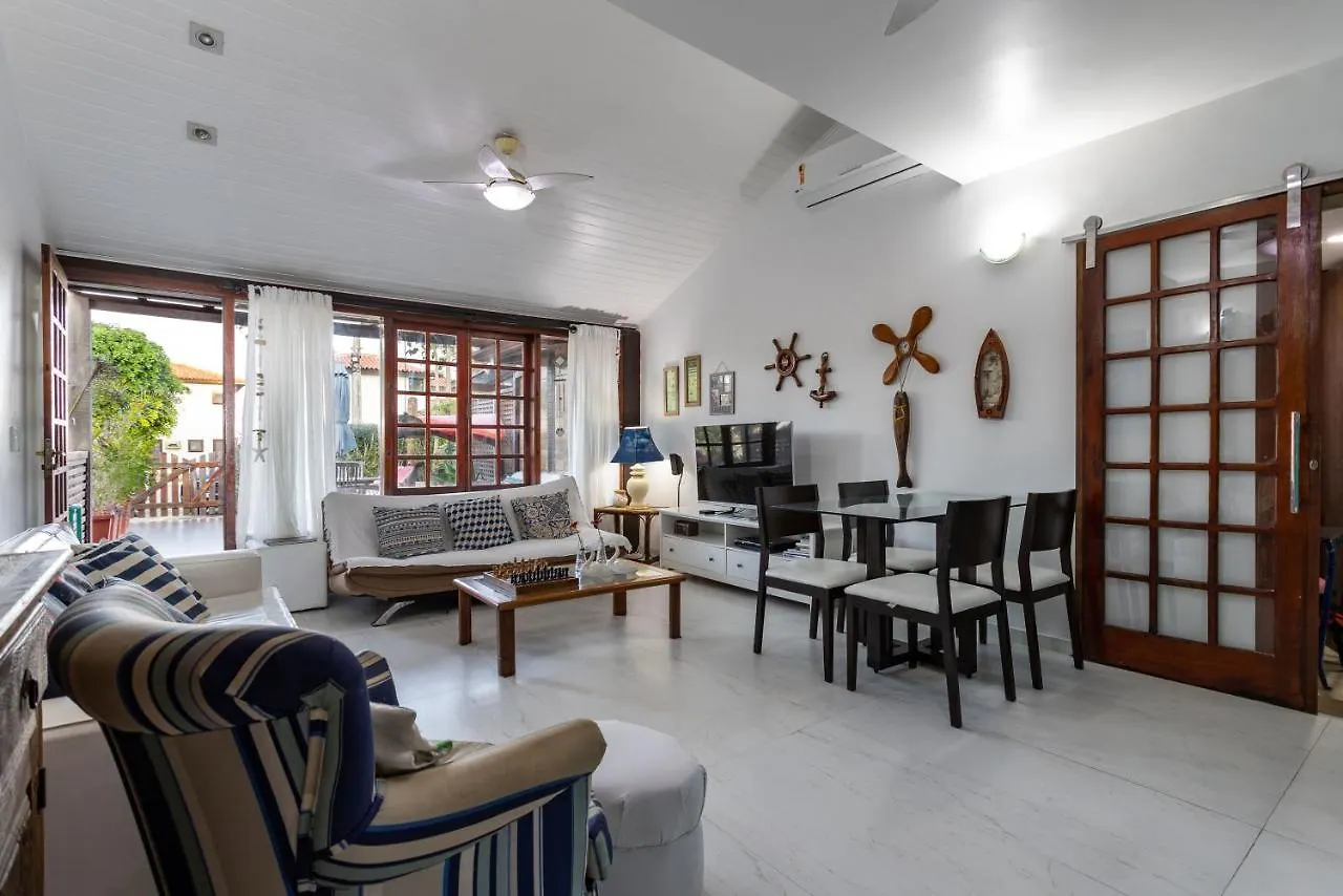 Condominio Buzios Resort - Pe Na Areia - Casa 3 Suites