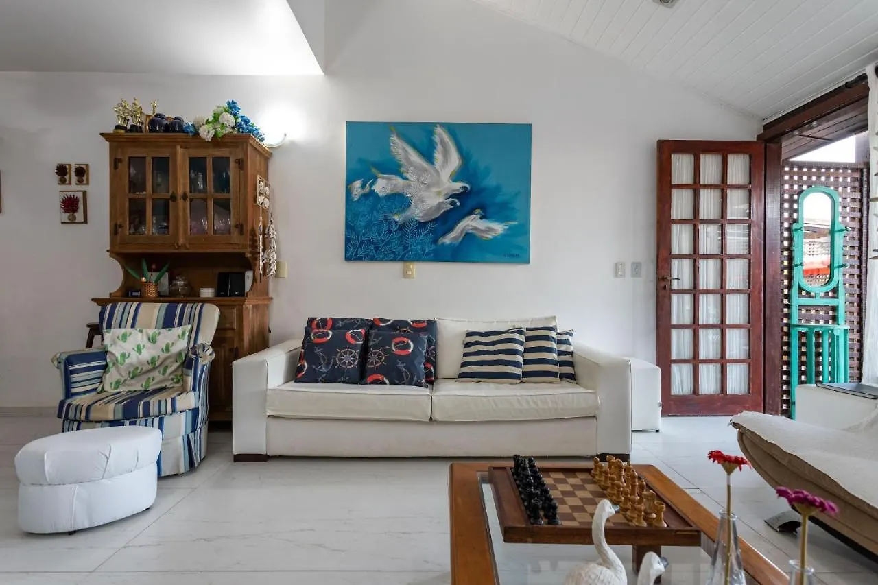 Tatil Evi Condominio Buzios Resort - Pe Na Areia - Casa 3 Suites Brezilya